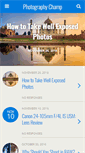 Mobile Screenshot of photographychamp.com